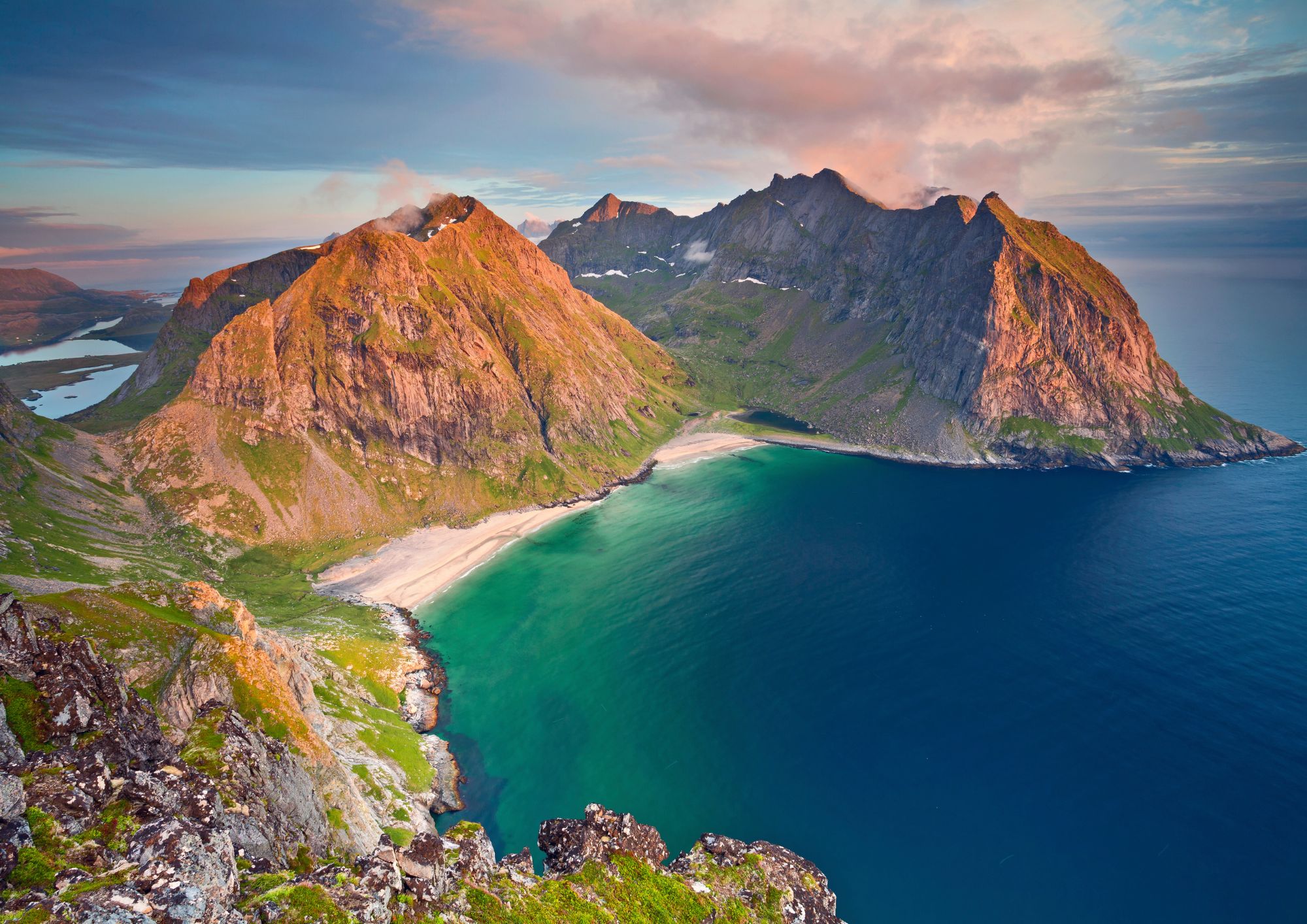 Haukland and Vik beaches Lofoten